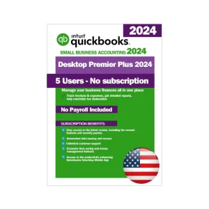 QuickBooks Desktop Premier 2024 1-Year USA Version
