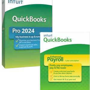 QuickBooks Desktop 2024 + Payroll 1-Year Subscription
